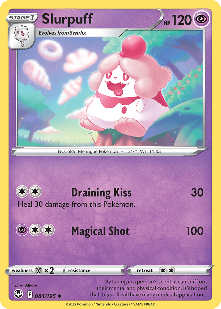 Slurpuff Silver Tempest 84