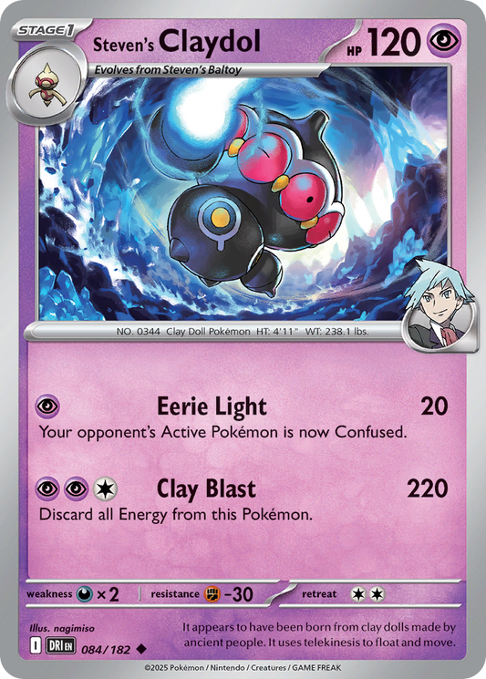 Steven's Claydol Destined Rivals 84