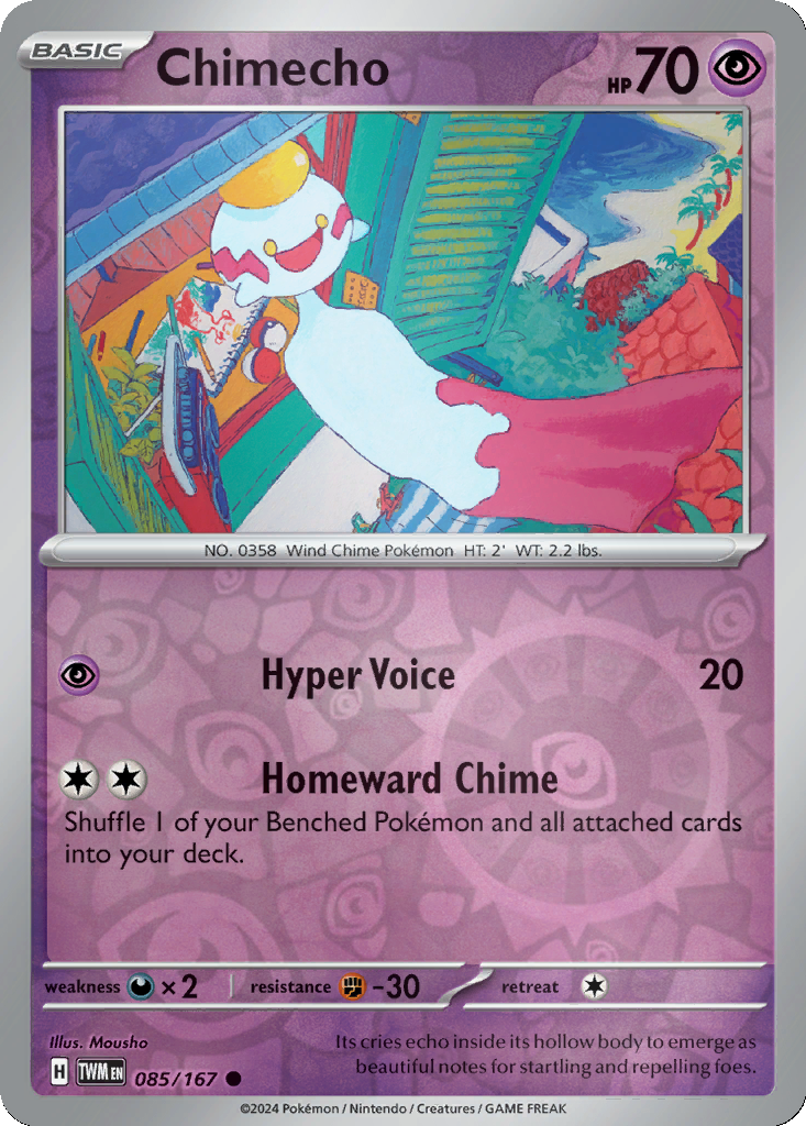 Chimecho [Reverse Holo] #85