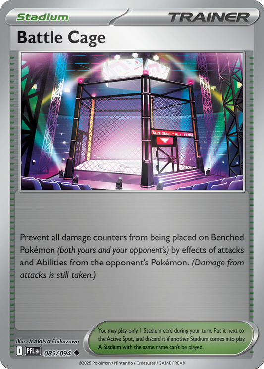 Battle Cage [Reverse Holo] #85
