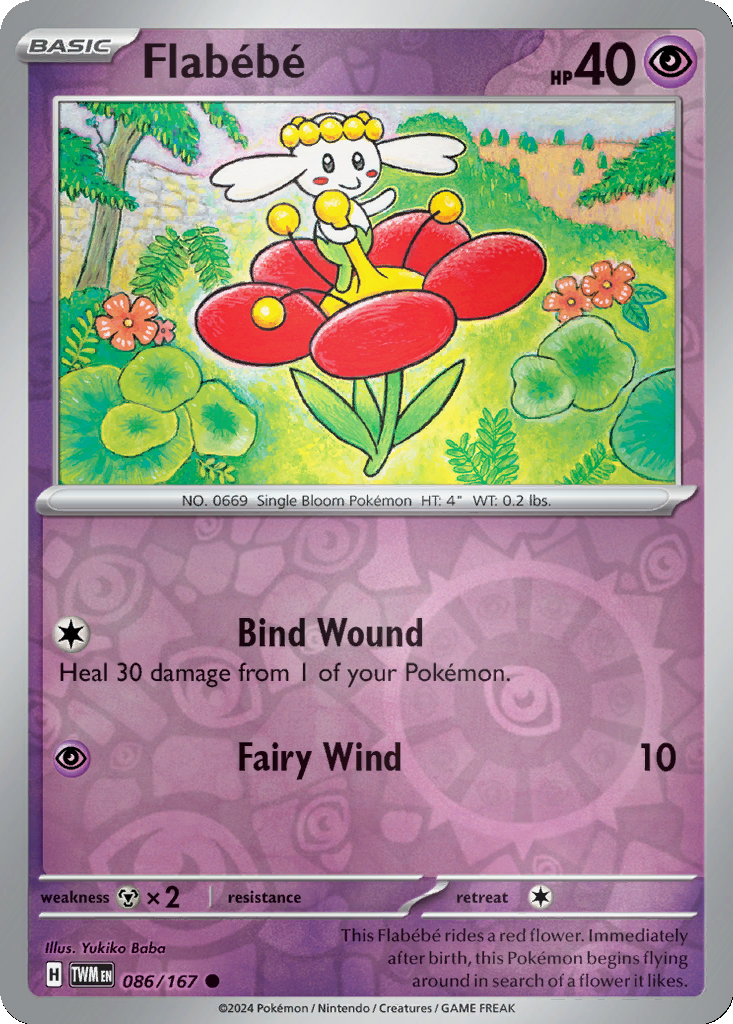 Flabebe [Reverse Holo] #86