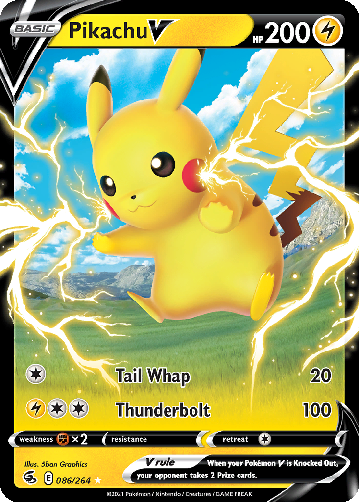 Pikachu V #86