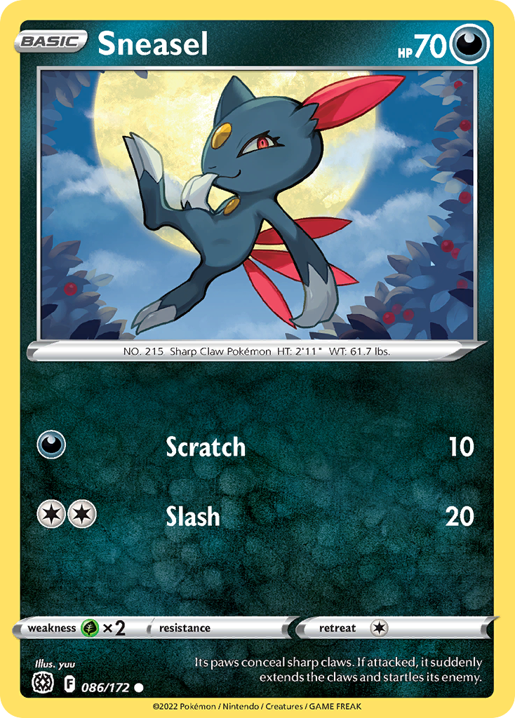 Sneasel Brilliant Stars 86