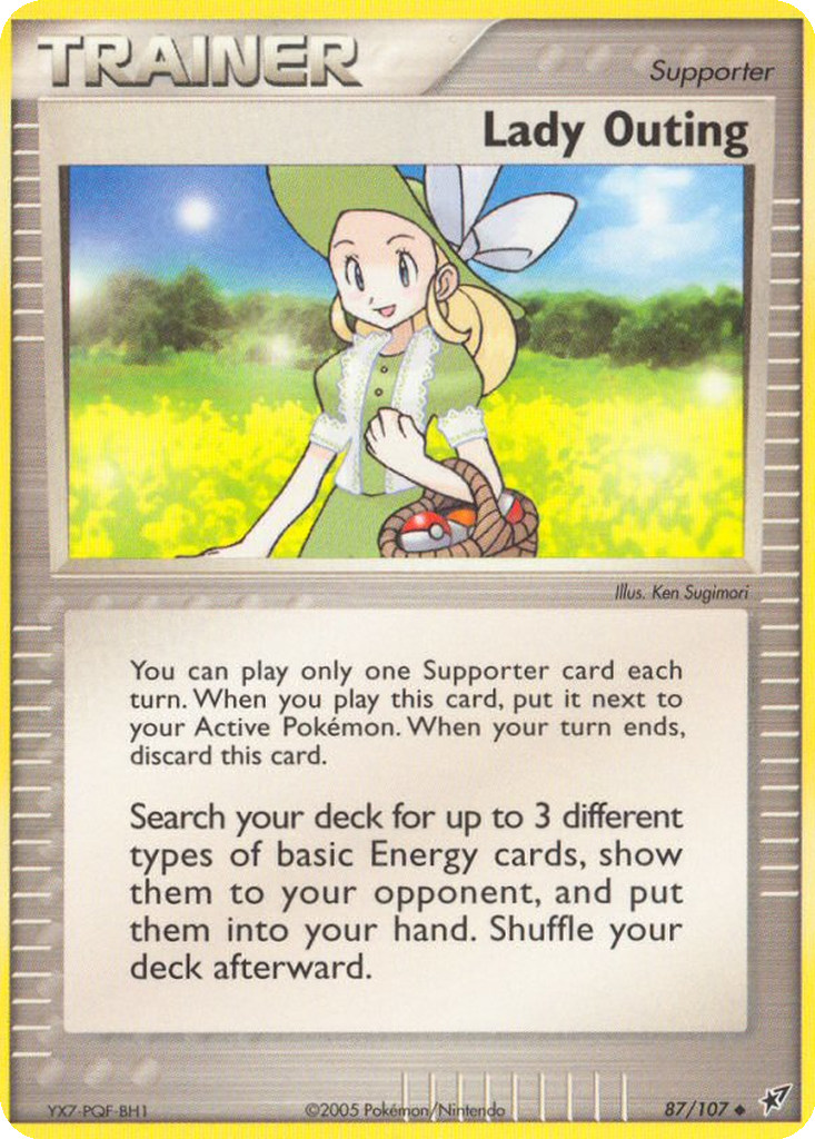 Lady Outing [Reverse Holo] #87