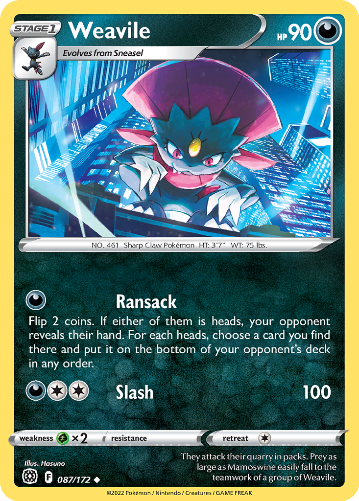 Weavile #87