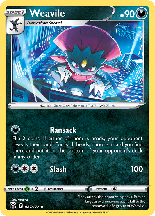Weavile #87
