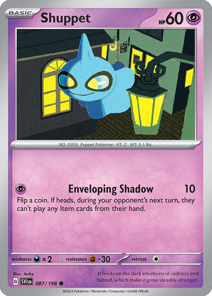 Shuppet Scarlet & Violet 87