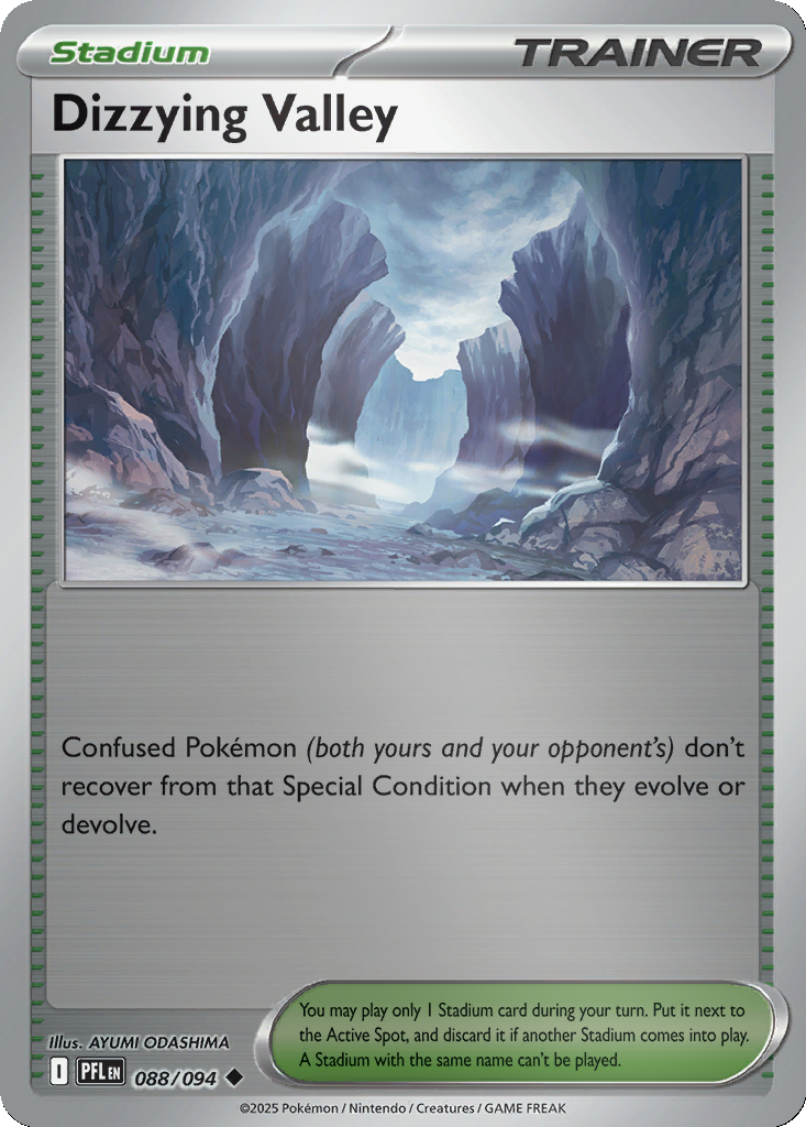 Dizzying Valley [Reverse Holo] #88