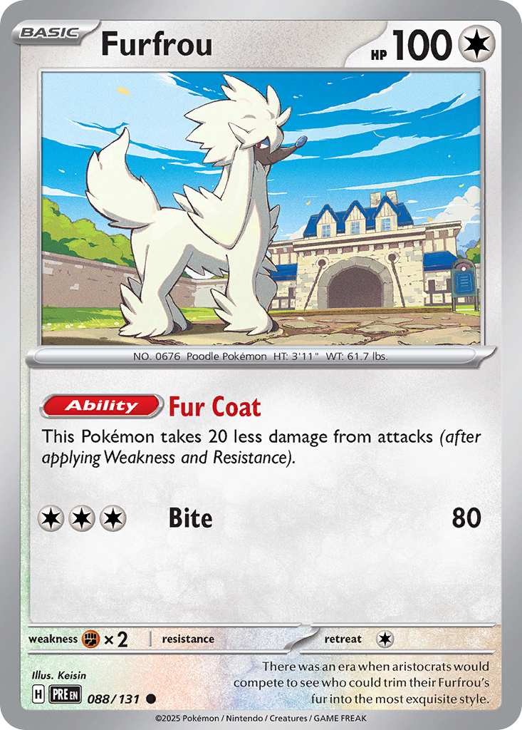 Furfrou [Reverse] #88