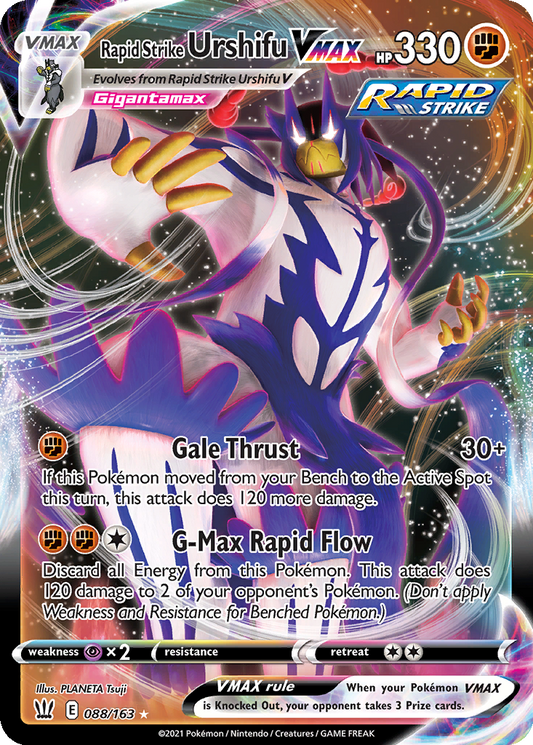 Rapid Strike Urshifu VMAX #88