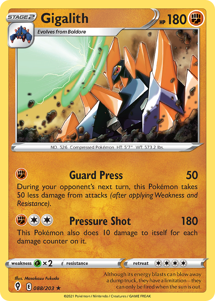 Gigalith Evolving Skies 88