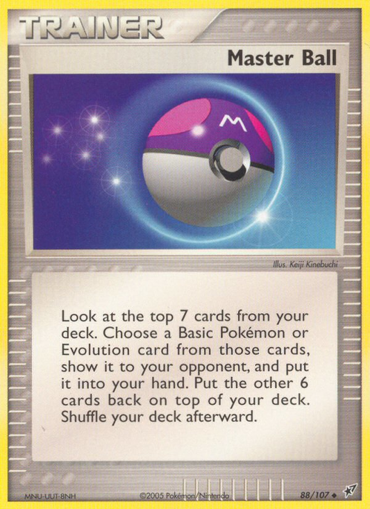 Master Ball Deoxys 88