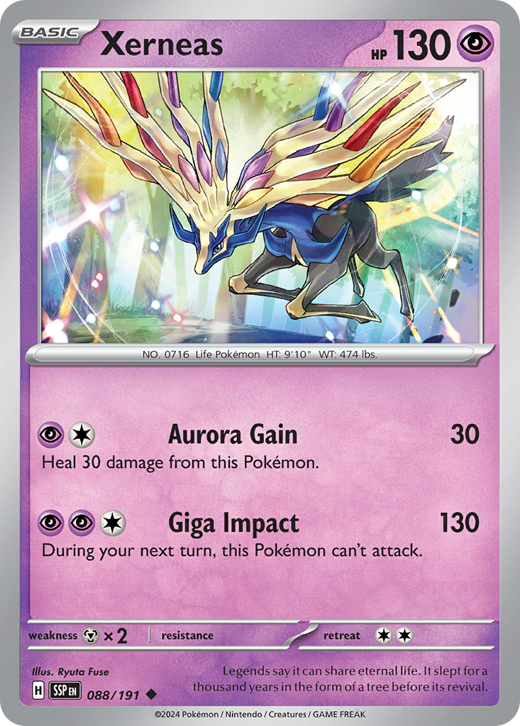 Xerneas Surging Sparks 88
