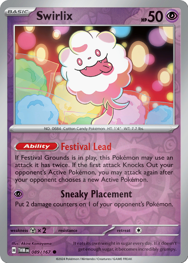 Swirlix [Reverse Holo] #89