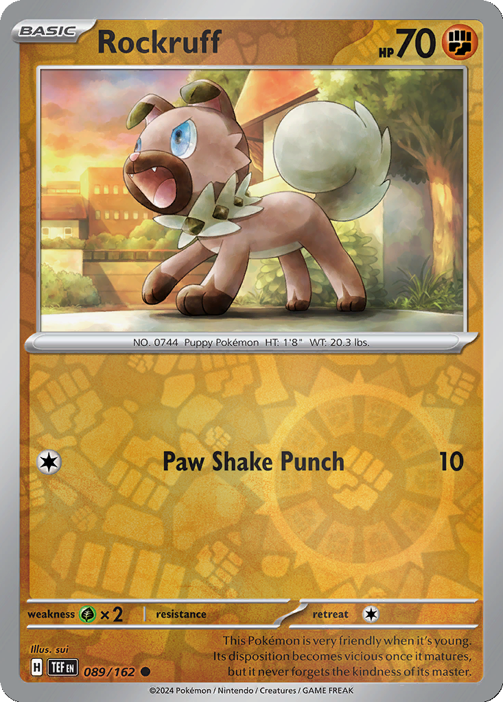 Rockruff [Reverse Holo] #89