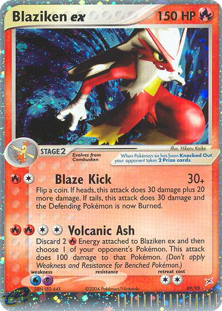 Blaziken EX #89