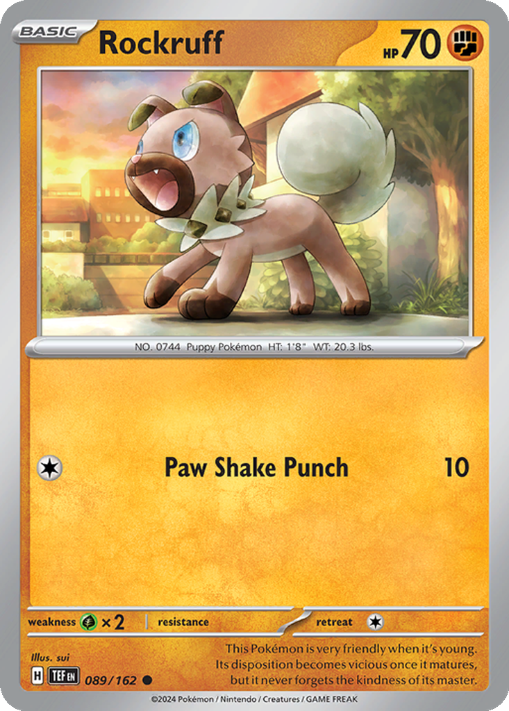Rockruff #89