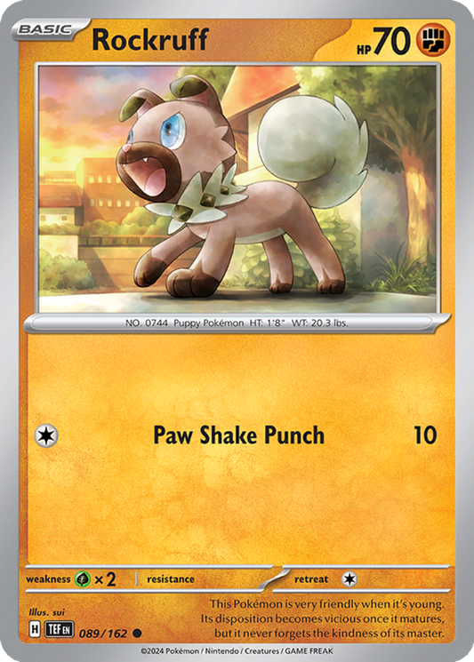 Rockruff #89