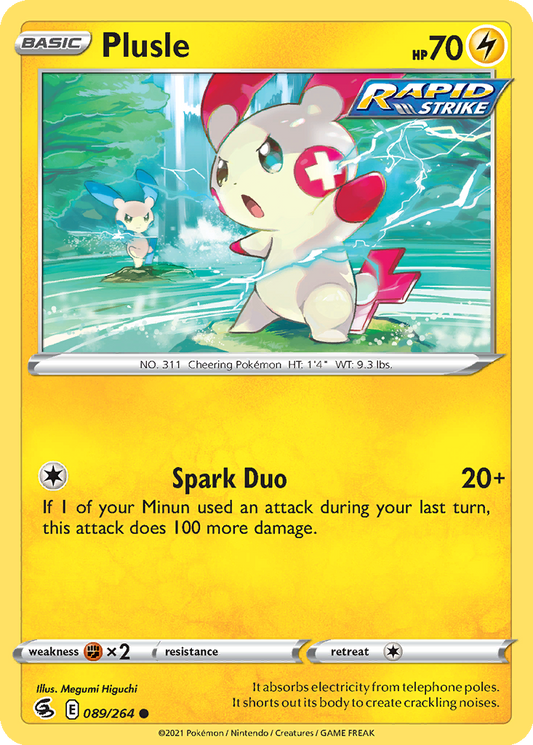 Plusle #89