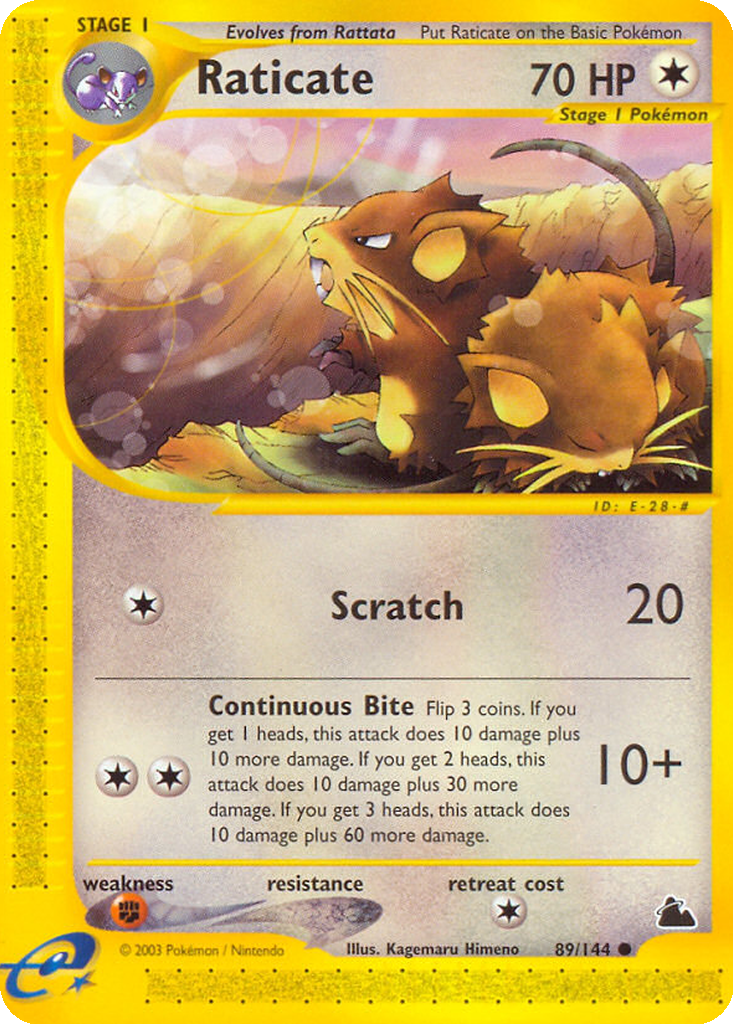 Raticate #89