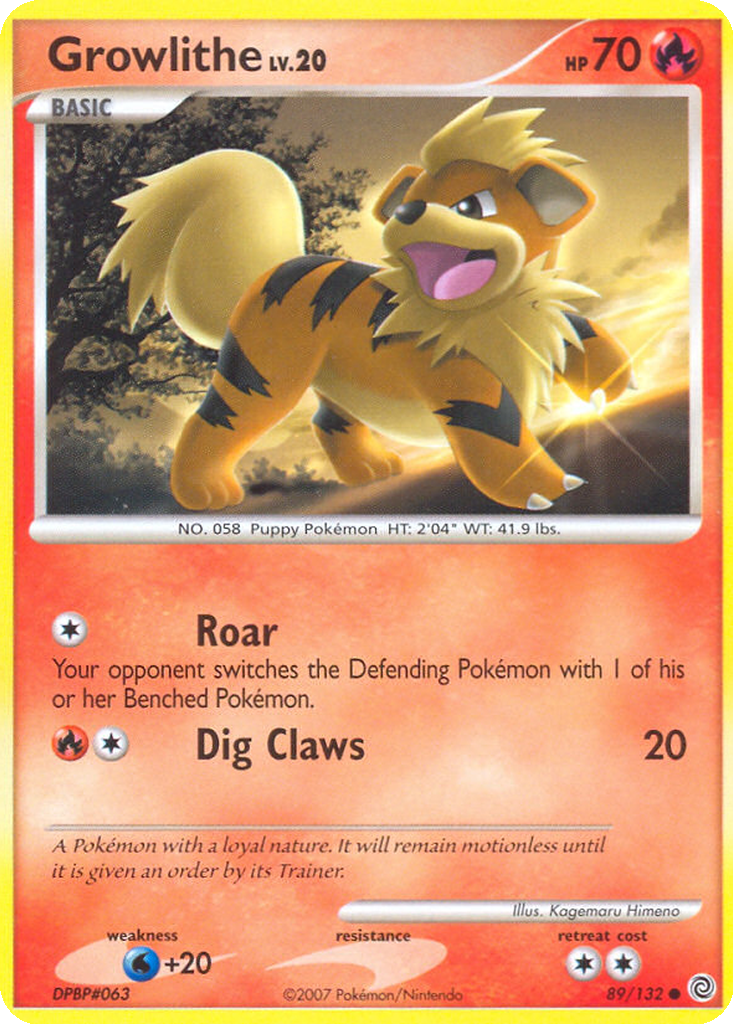 Growlithe #89