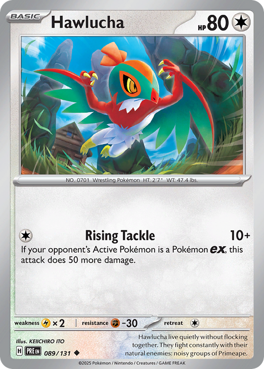Hawlucha Prismatic Evolutions 89