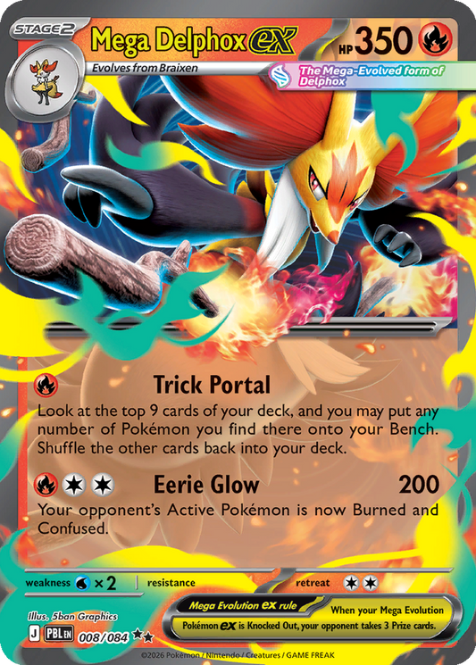 Mega Delphox ex #8