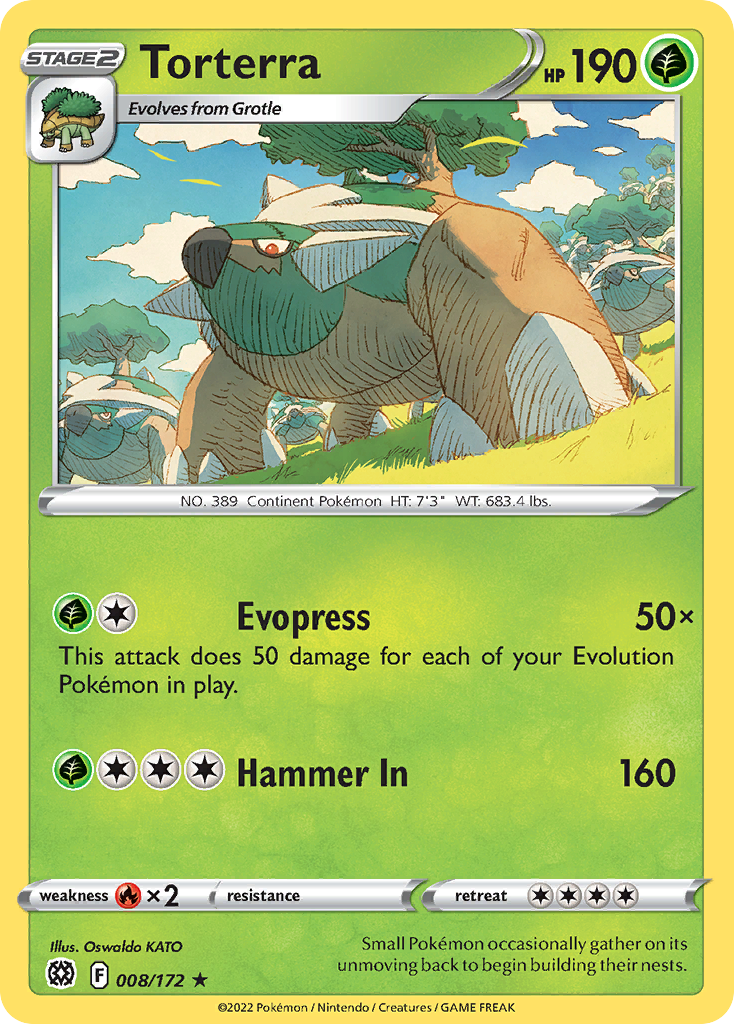 Torterra Brilliant Stars 8