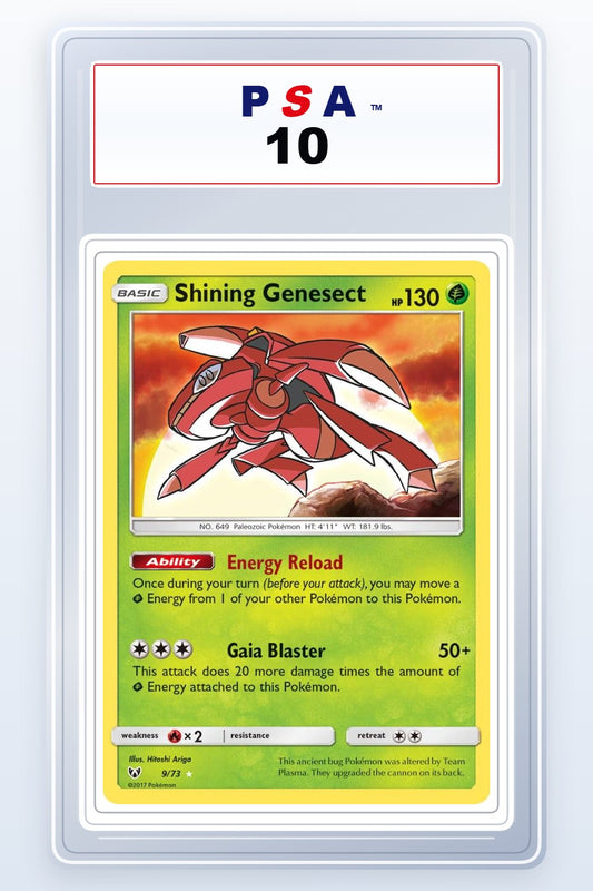 Shining Genesect #9 PSA 10