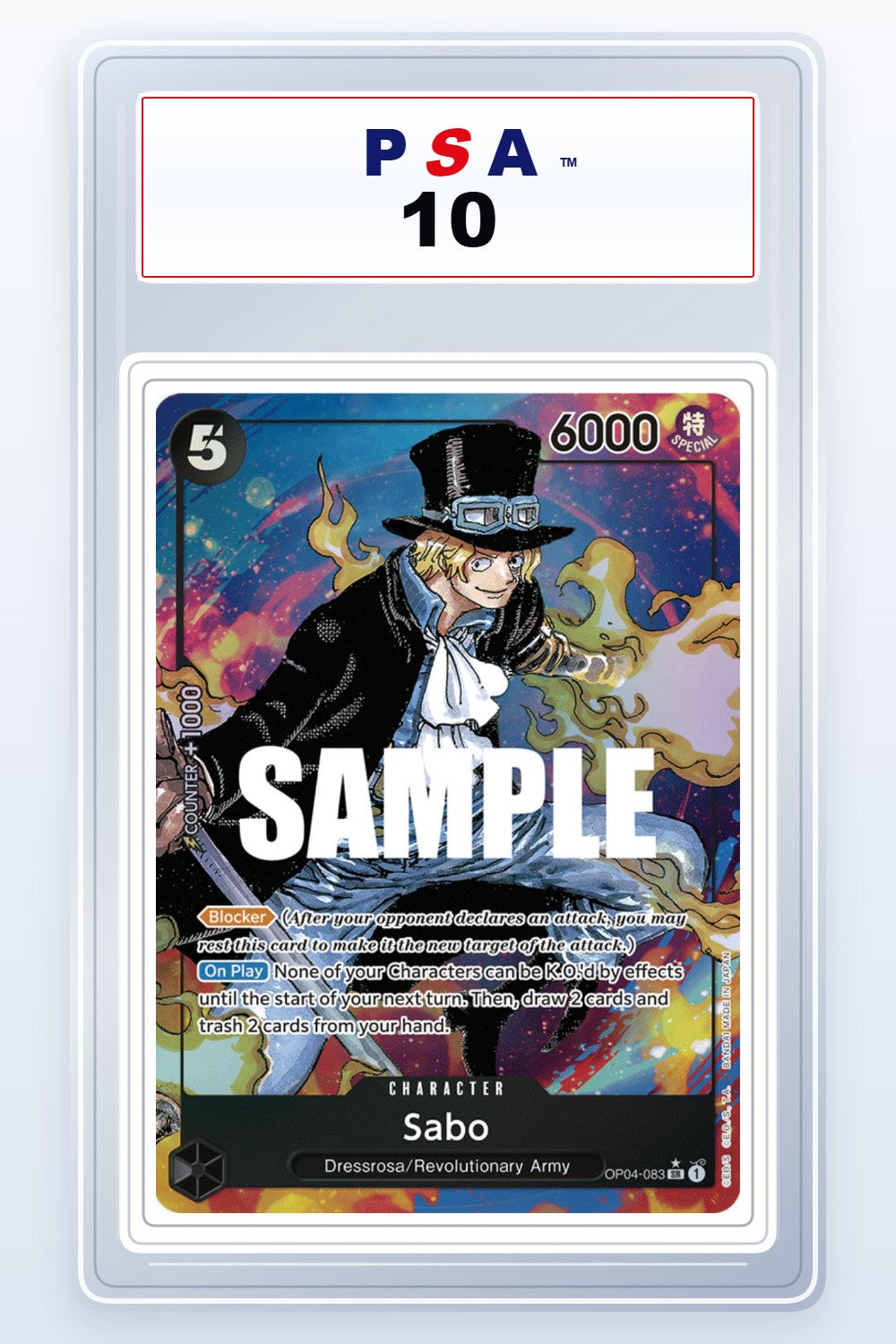 Sabo [Alternate Art] OP04-083 PSA 10