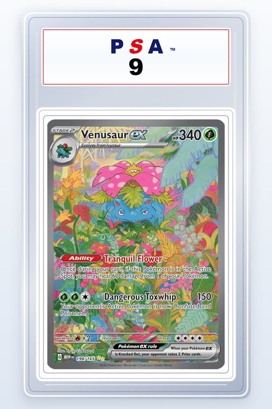 Venusaur ex #198 PSA 9