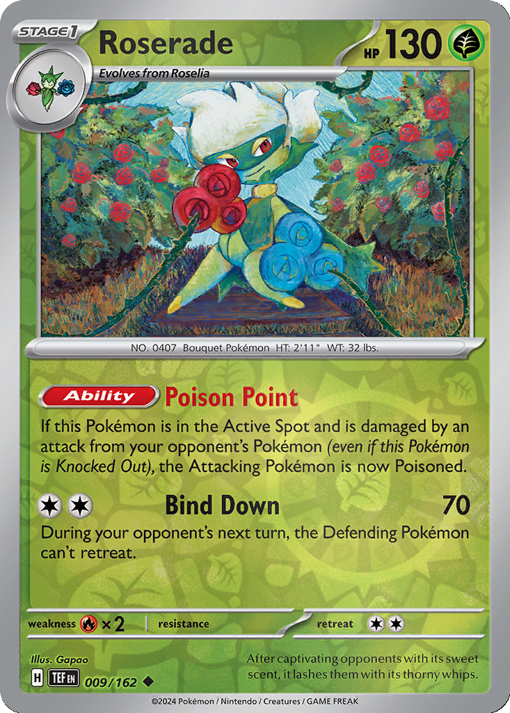 Roserade [Reverse Holo] #9