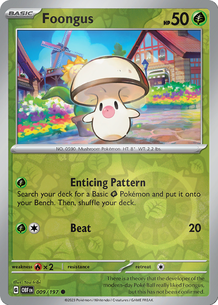 Foongus [Reverse Holo] #9