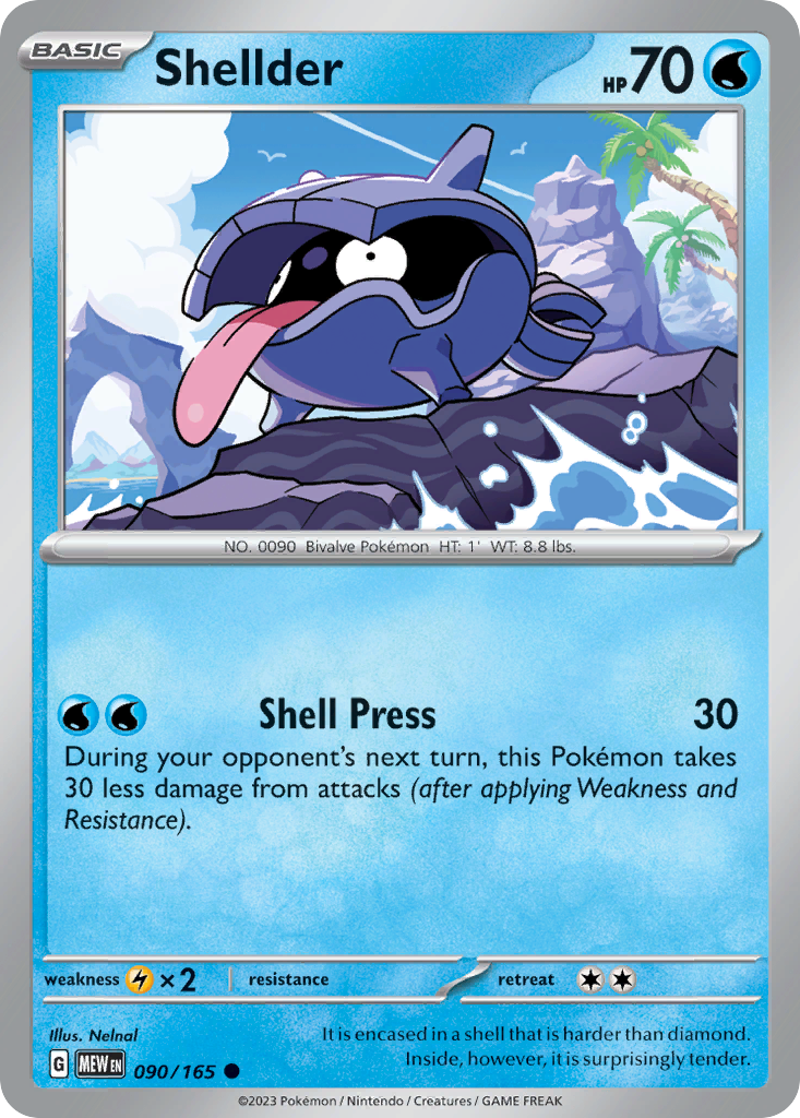 Shellder 151 90