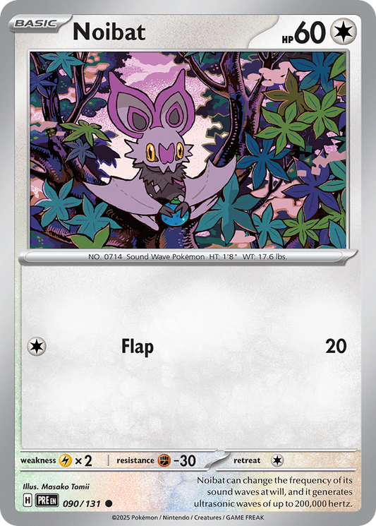 Noibat Prismatic Evolutions 90