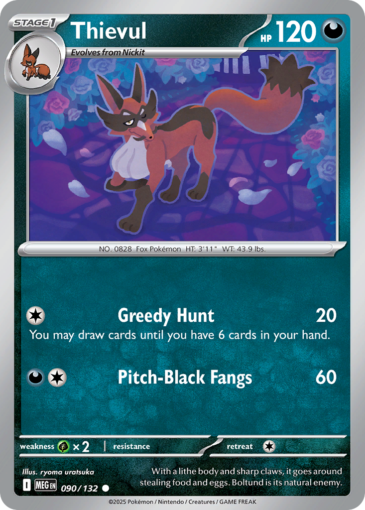Thievul Mega Evolution 90