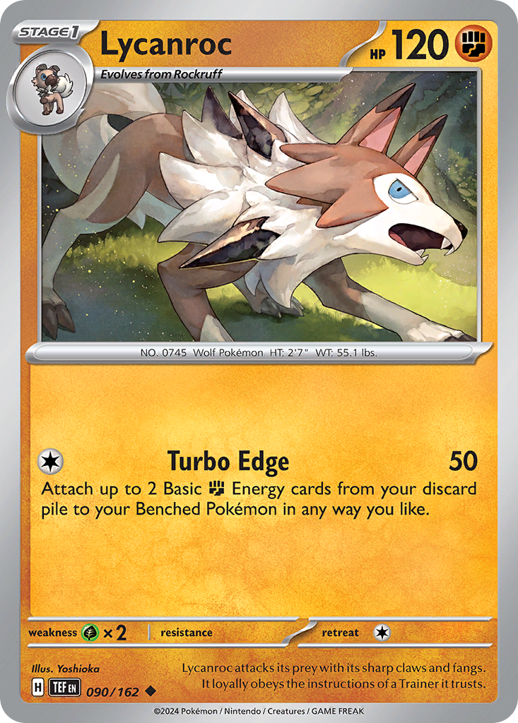 Lycanroc Temporal Forces 90