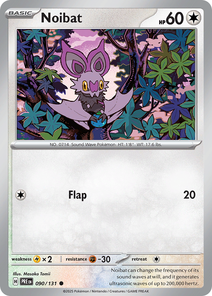 Noibat Prismatic Evolutions 90