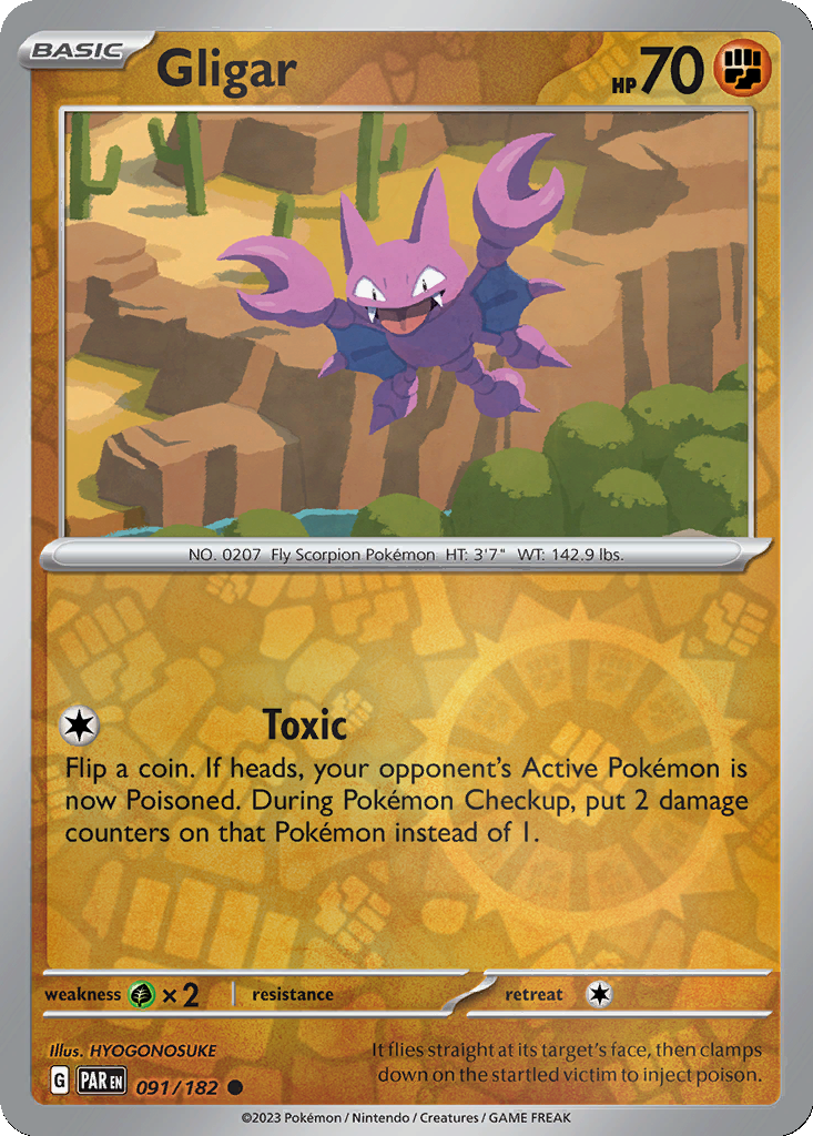 Gligar [Reverse Holo] #91