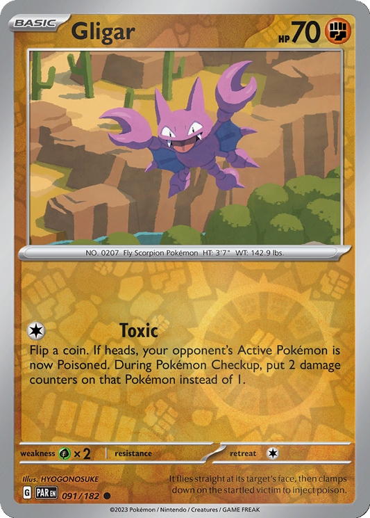 Gligar [Reverse Holo] #91