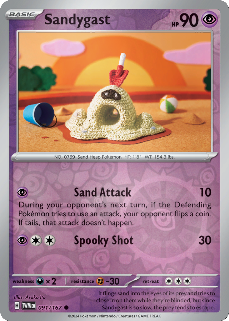 Sandygast [Reverse Holo] #91