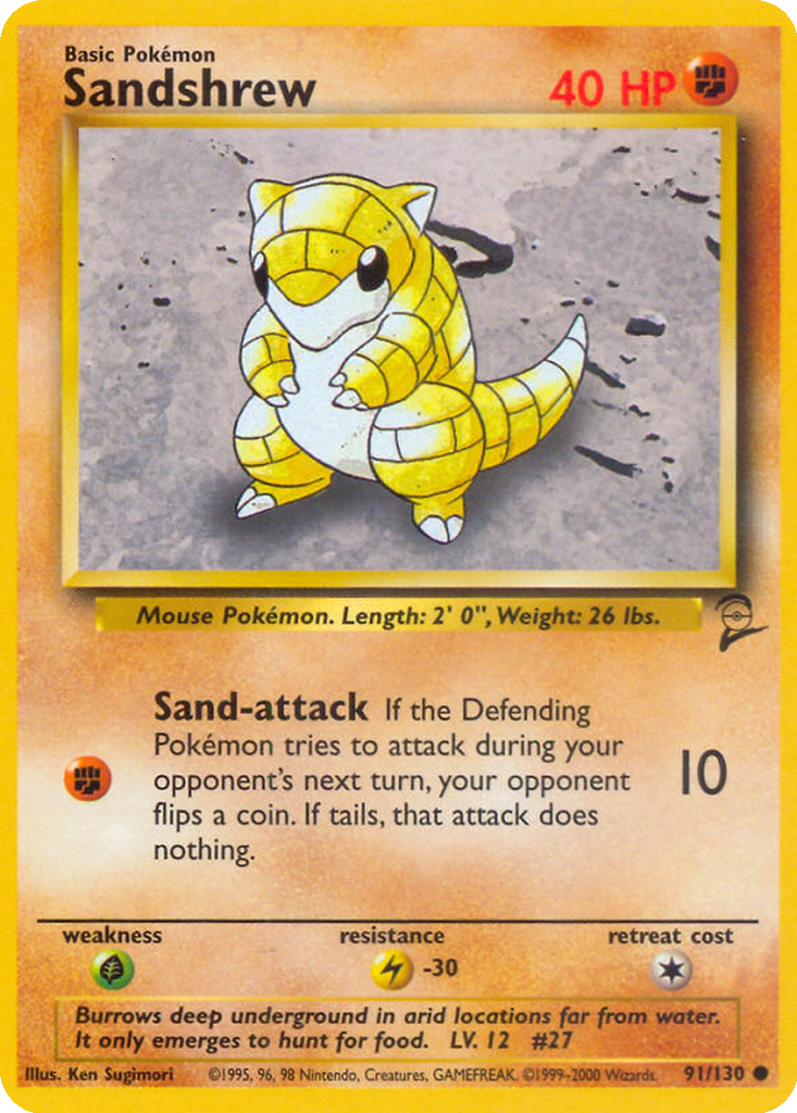 Sandshrew #91
