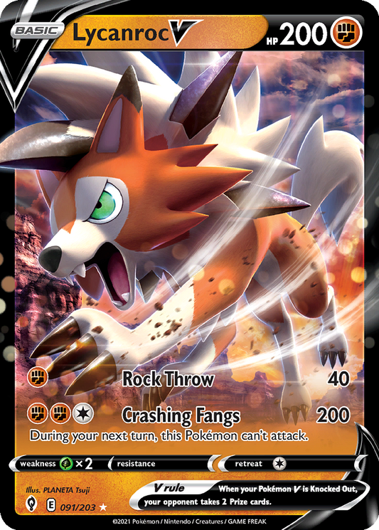 Lycanroc V #91