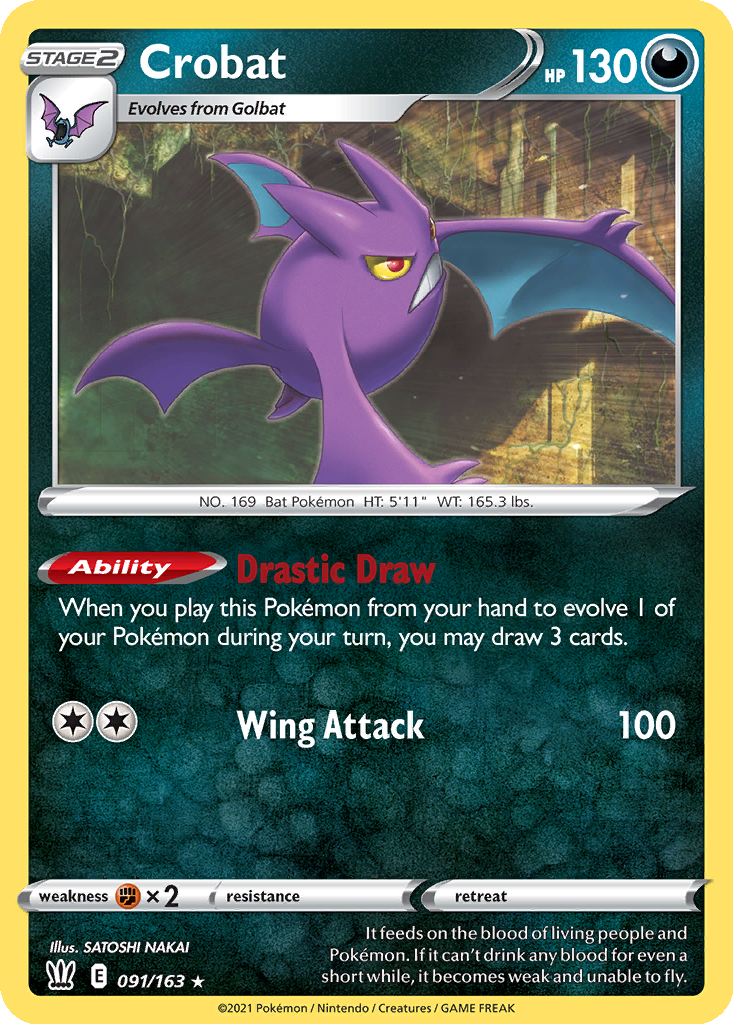 Crobat [Holo] #91
