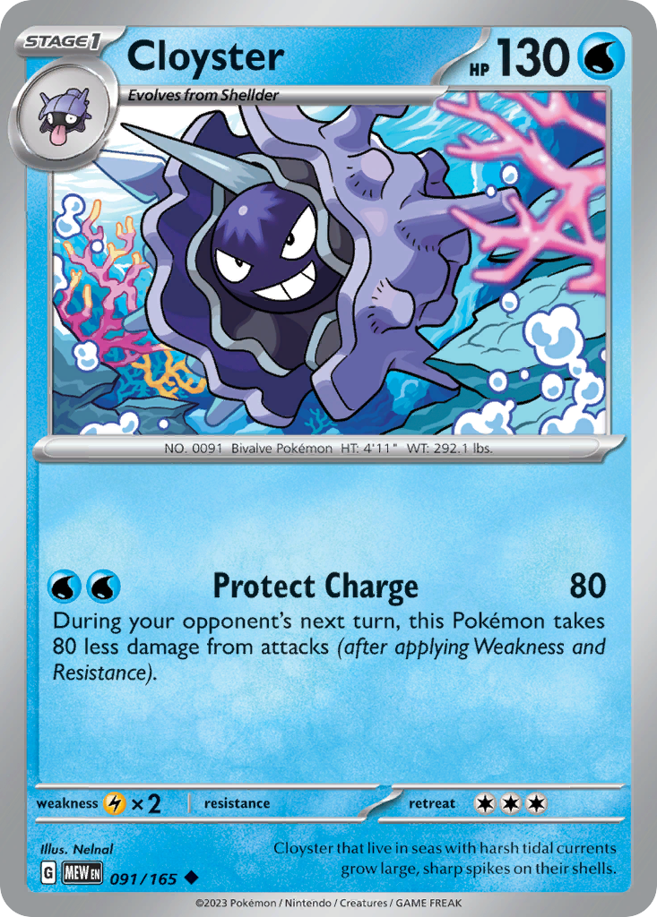 Cloyster 151 91