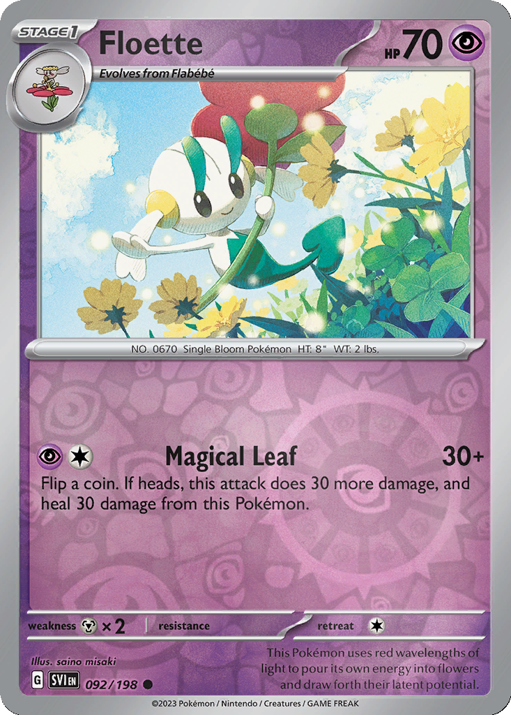 Floette [Reverse Holo] #92