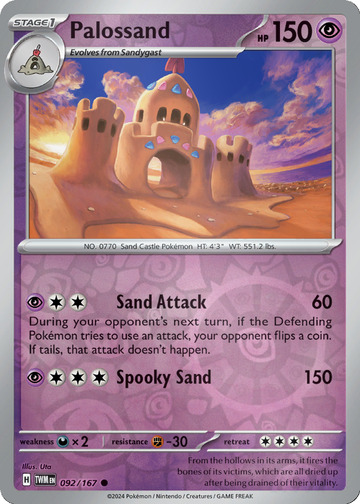 Palossand [Reverse Holo] #92
