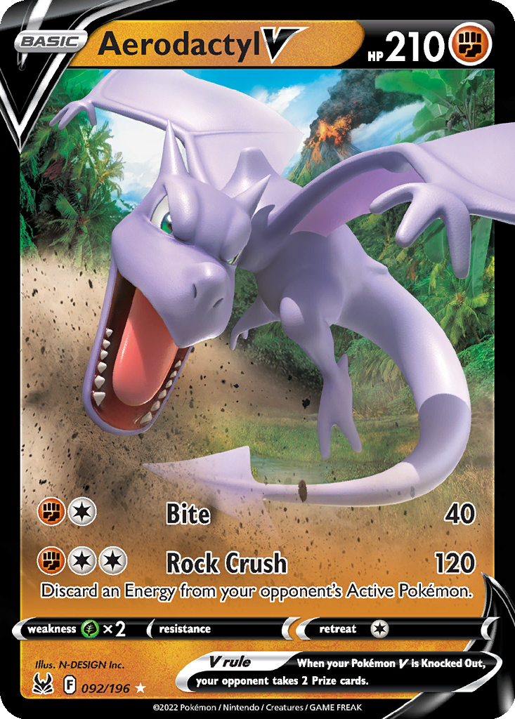 Aerodactyl V #92