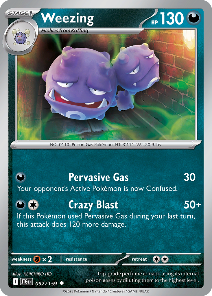 Weezing Journey Together 92