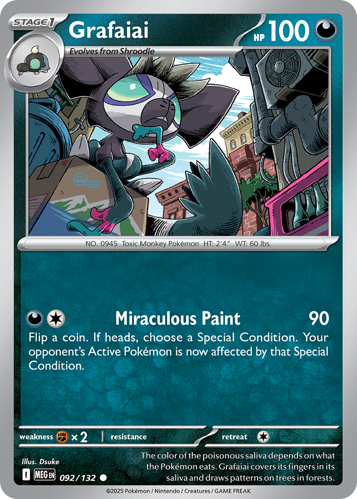 Grafaiai Mega Evolution 92